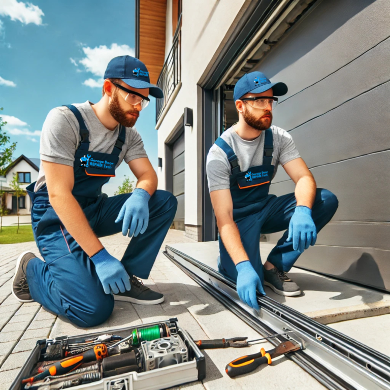 Garage door repair service