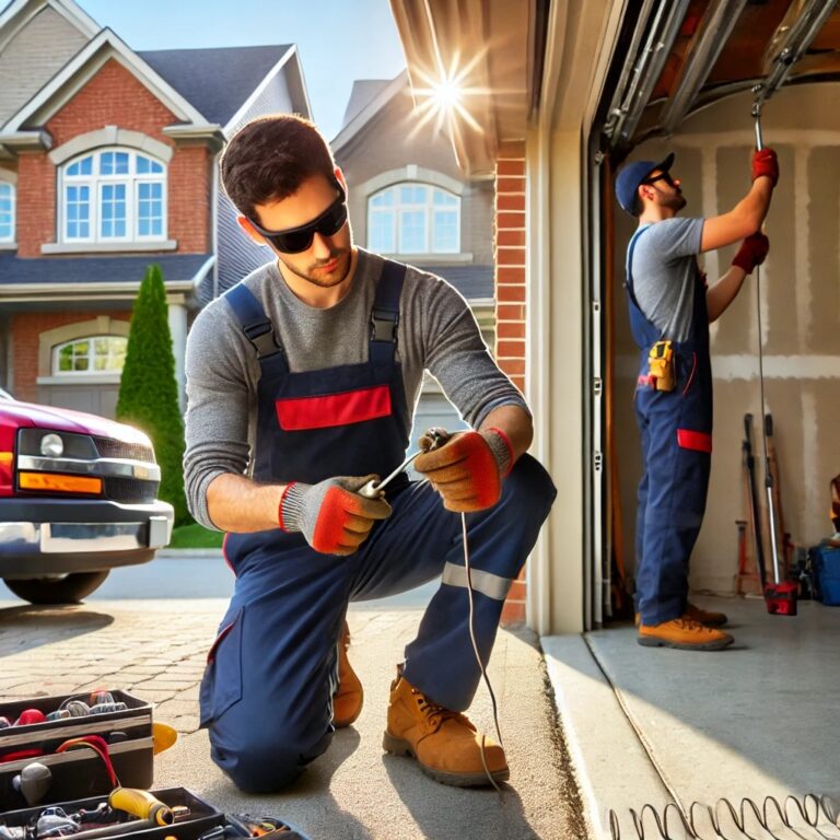 garage door repair tech vaughan
