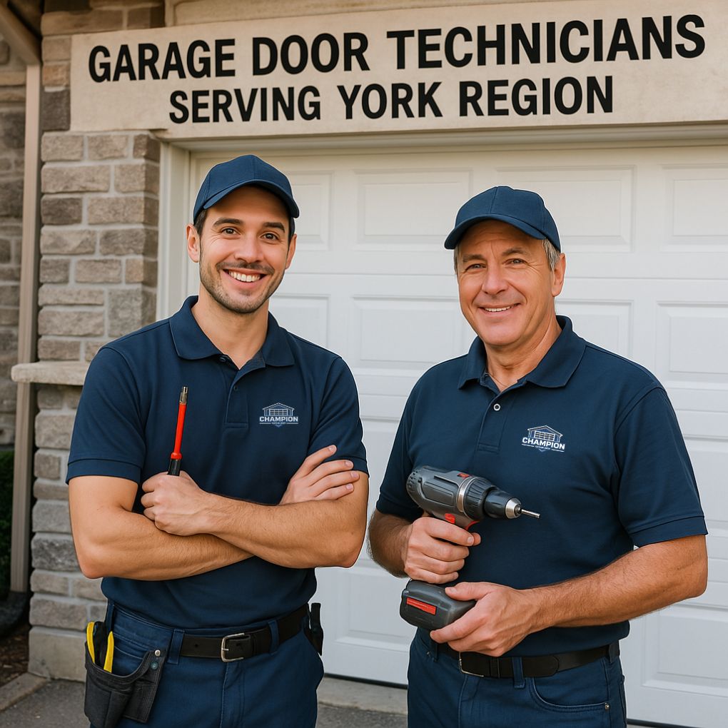 garage door technicians serving york region